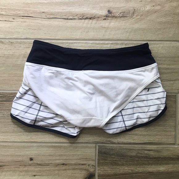 Lululemon Speed Shorts - Quiet Stripe - Picture 3 of 7